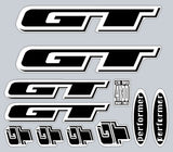 GT - 1997 Performer for blue frame and green frame - decal set - Old school bmx - Bmx Products AU