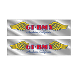 GT - Anaheim chrome - fork decals - Old school bmx - Bmx Products AU