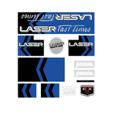 Jamis - LASER Fast times blue bmx decal set - old school bmx - Bmx Products AU