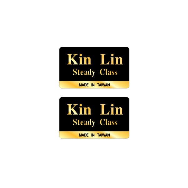 Kin Lin - Steady Class rim decals - old school bmx - Bmx Products AU