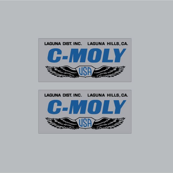 Laguna - Cruiser C - MOLY decals - old school bmx - Bmx Products AU