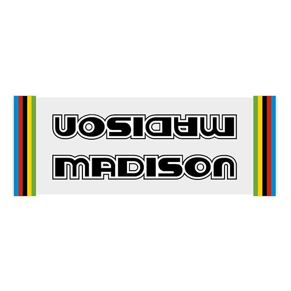 Madison - Down tube decal - 238mm Long Gen1 - old school bmx - Bmx Products AU