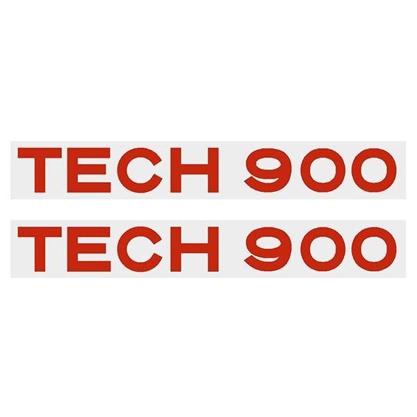 Madison - Fork decals - TECH 900 RED - old school bmx - Bmx Products AU