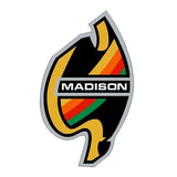Madison - Head tube decal - Chrome AUSTRALIA - old school bmx - Bmx Products AU