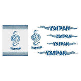 Madison - TAIPAN - BLUE over WHITE decal set - old school bmx - Bmx Products AU