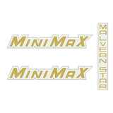 Malvern Star - Minimax decal set - old school bmx - Bmx Products AU