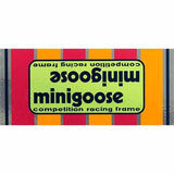 Mongoose - 1977 - 80 Minigoose Green Down tube decal - Old school bmx - Bmx Products AU