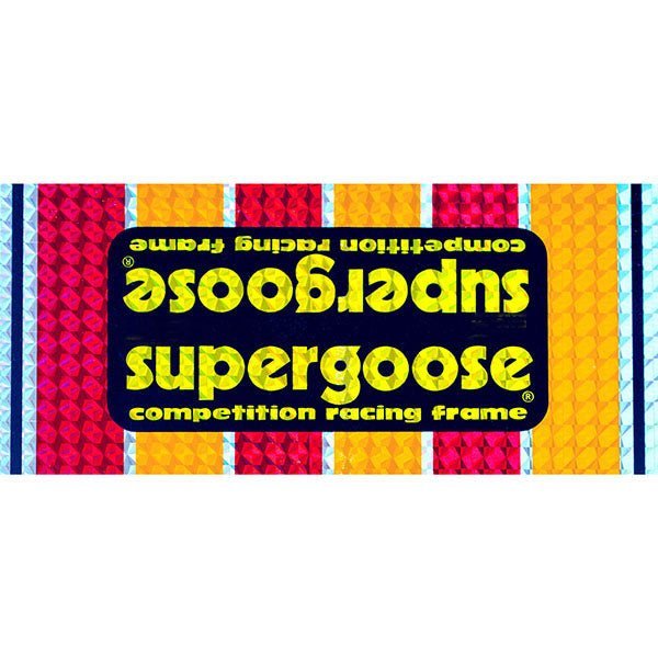 Mongoose - 1979 Early Supergoose - prism Decal set - Old school bmx - Bmx Products AU