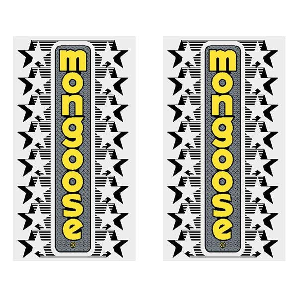 Mongoose - 1983 - 85 YELLOW fork Decals - Old school bmx - Bmx Products AU