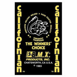 Mongoose - 1983 Californian "Yellow Chatsworth" Decal set - Old school bmx - Bmx Products AU