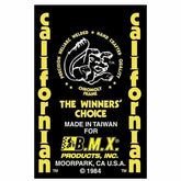Mongoose - 1984 Californian "Yellow Taiwan" Decal set - Old school bmx - Bmx Products AU