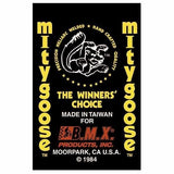 Mongoose - 1984 Mitygoose "Red Taiwan" Decal set - Old school bmx - Bmx Products AU