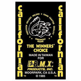 Mongoose - 1985 Californian "Yellow Taiwan" Decal set - Old school bmx - Bmx Products AU