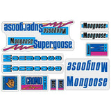 Mongoose - 1989 Supergoose - Decal set - Old school bmx - Bmx Products AU
