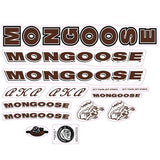 Mongoose - 1999 Pro AKA - Decal set - old school bmx - Bmx Products AU