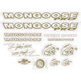 Mongoose - 1999 PRO Fuzz for black frame - Decal set - old school bmx - Bmx Products AU