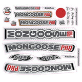 Mongoose - 2000 PRO SGX - Orange frame - Decal set - old school bmx - Bmx Products AU