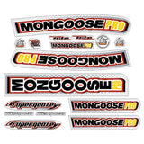 Mongoose - 2000 Supergoose for white frame - Decal set - old school bmx - Bmx Products AU