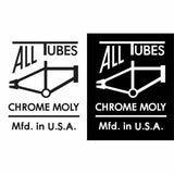 Mongoose ALL TUBES decal - Old school bmx - Bmx Products AU