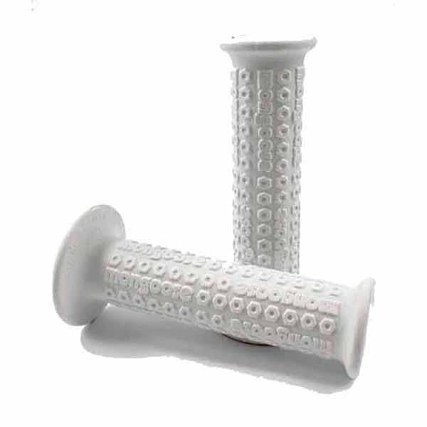 Mongoose grips WHITE - old school bmx - Bmx Products AU