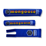 Mongoose Nylon pad set - BLUE 1984 - 1985 - old school bmx - Bmx Products AU