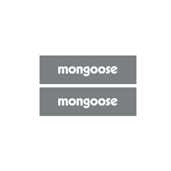 Mongoose seat DIECUT STENCIL - Old school bmx - Bmx Products AU