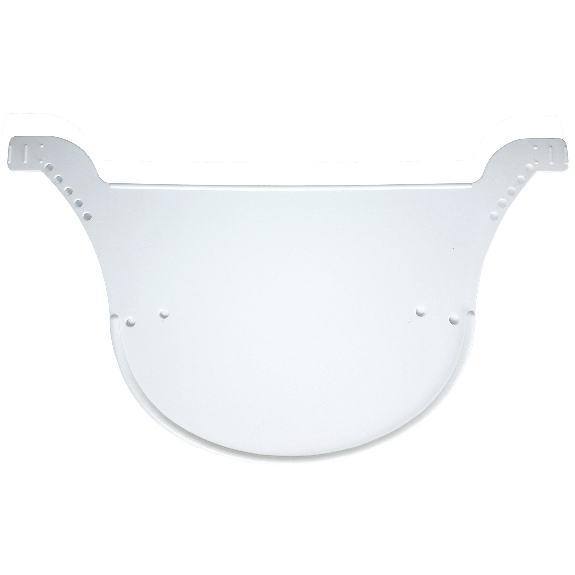 Proto race plate - Blank plate in WHITE - Old School BMX - Bmx Products AU