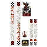 Raleigh - R4700 FS bmx RED on Clear decal set - Old school bmx - Bmx Products AU