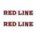 Redline - Early Fork RED - decals - Old school bmx - Bmx Products AU
