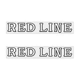 Redline - Early Fork WHITE - decals - Old school bmx - Bmx Products AU