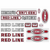 Redline - MXII early font decal set - Old school bmx - Bmx Products AU
