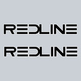 Redline - REDLINE ELINA - Black white - Seat decal set - Old school bmx - Bmx Products AU
