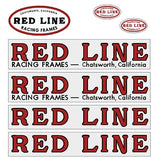 Redline - Squareback - Chatsworth - decal set - Old school bmx - Bmx Products AU