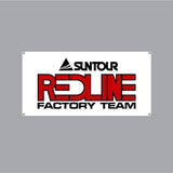 Redline - Suntour factory Team Banner - old school bmx - Bmx Products AU