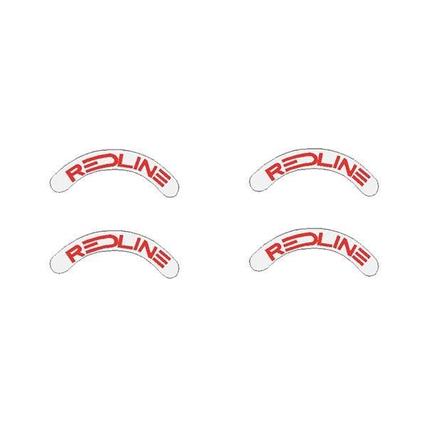 Redline Techmatic - white decal set - Old school bmx - Bmx Products AU