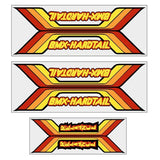 Reliance - BMX Hardtail decal set - old school bmx - Bmx Products AU