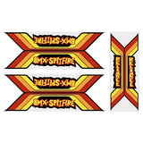 Reliance - BMX Spitfire decal set - old school bmx - Bmx Products AU