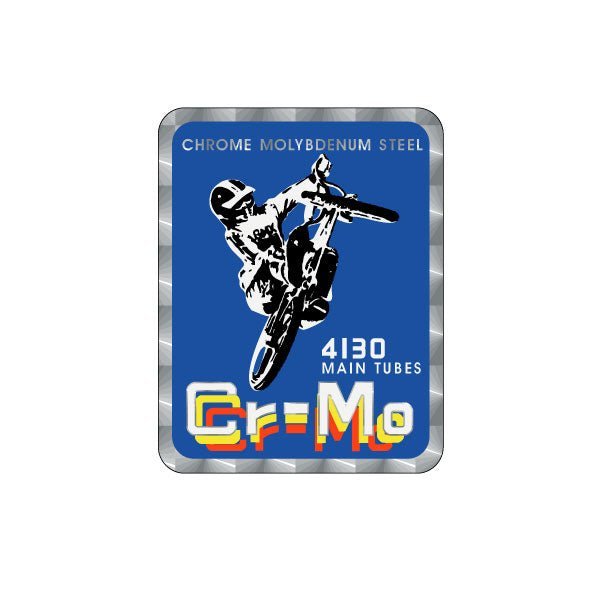 Repco - Hotfoot 4130 cromo PRISM decal - Old school bmx - Bmx Products AU