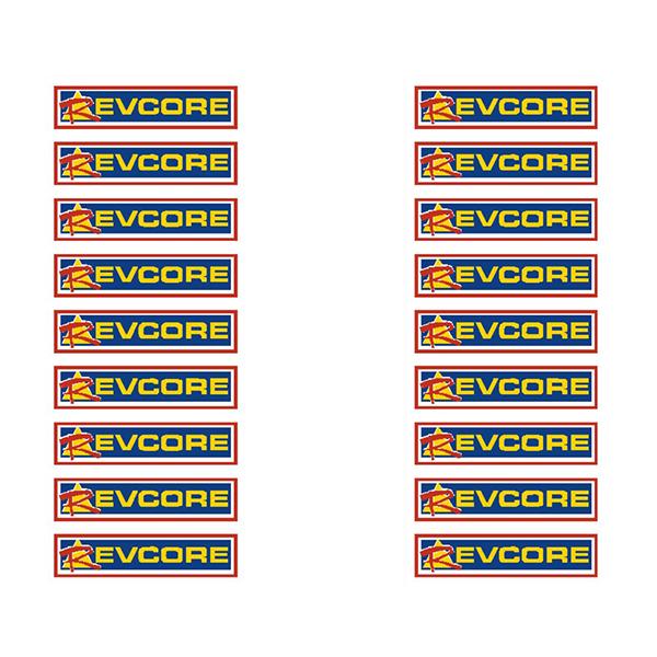 REVCORE - Gen 1 hub decals - old school bmx - Bmx Products AU