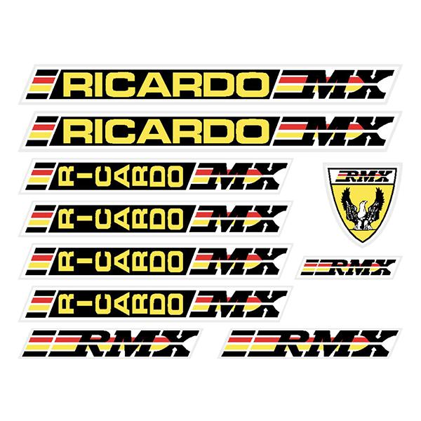 Ricardo - RMX bmx decal set - Old school bmx - Bmx Products AU