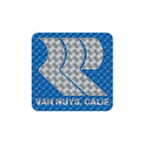 Robinson - Early PRISM Van Nuys - BLUE Head tube decal - old school bmx - Bmx Products AU