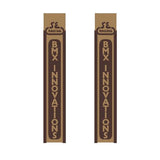 SE Racing - 80'S BMX Innovations fork decal set - Gen 2 BROWN - Old school bmx - Bmx Products AU