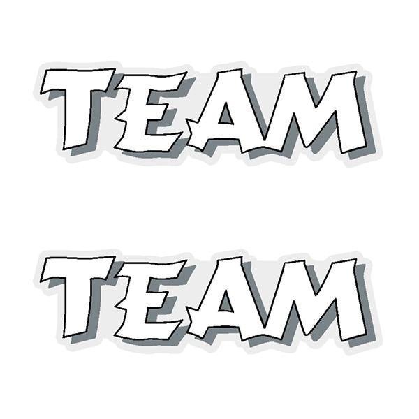 SE Racing - 90'S PK Ripper TEAM top tube decals - Old school bmx - Bmx Products AU