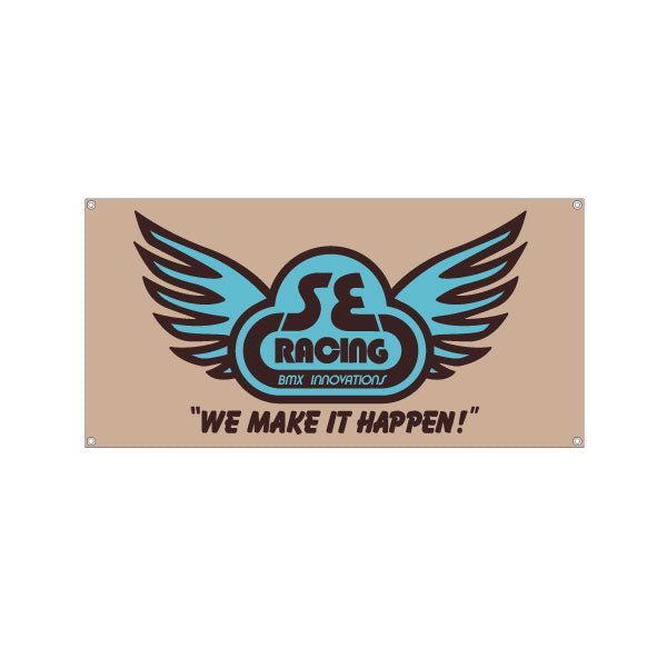 SE RAcing - "We make it happen" Banner - old school bmx - Bmx Products AU