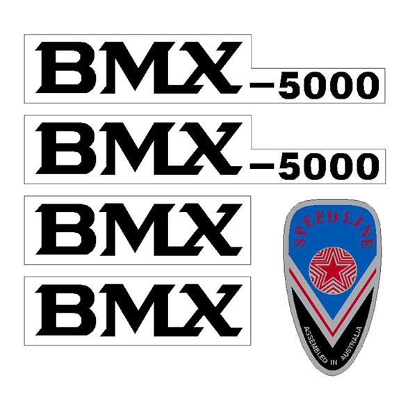 Shimano 5000 BMX decal set - old school bmx - Bmx Products AU