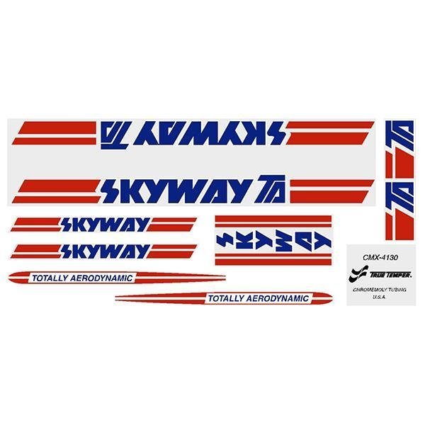 Skyway TA - 80's version TA decal set - old school bmx - Bmx Products AU