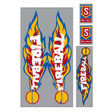 Speedwell Fireball dragster decal set - Bmx Products AU