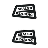 SR Sakae - sealed bearing hub decals - Old school bmx - Bmx Products AU