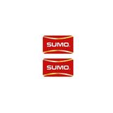 Sumo - Red, Gold and White rim decals - old school bmx - Bmx Products AU