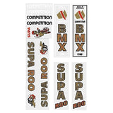 Suparoo BMX decal set - old school bmx - Bmx Products AU